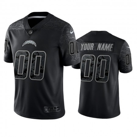 Camiseta Hombre NFL Los Angeles Chargers Personalizar Negro Reflective Limited